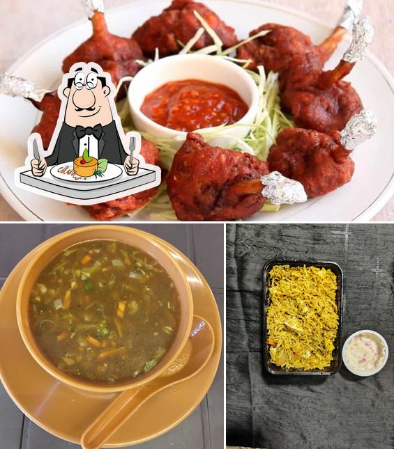 Food at The Palatable Restaurant