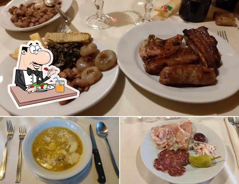 Platti al Trattoria "da Bertin"