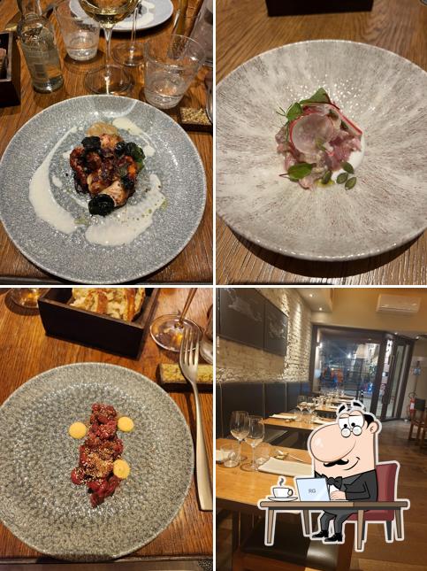 Gli interni di iO - Osteria Personale