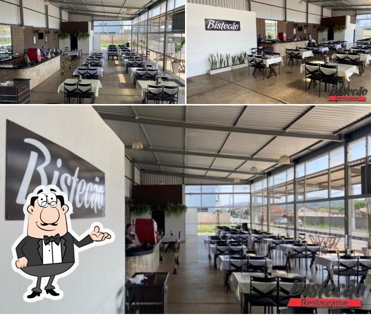 O interior do Bistecão Restaurante