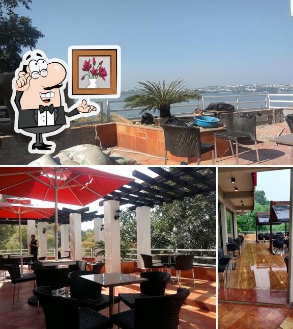 The interior of Cafe Coffee Day