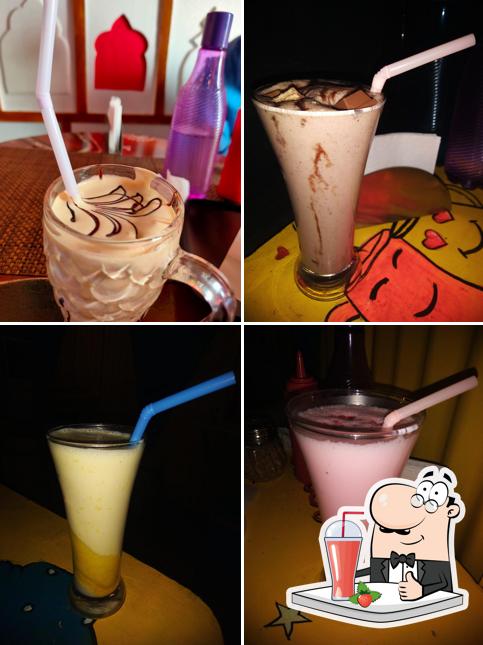 Enjoy a beverage at Cafe Hide
