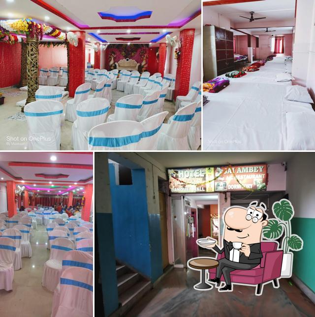 The interior of Hotel Triotel