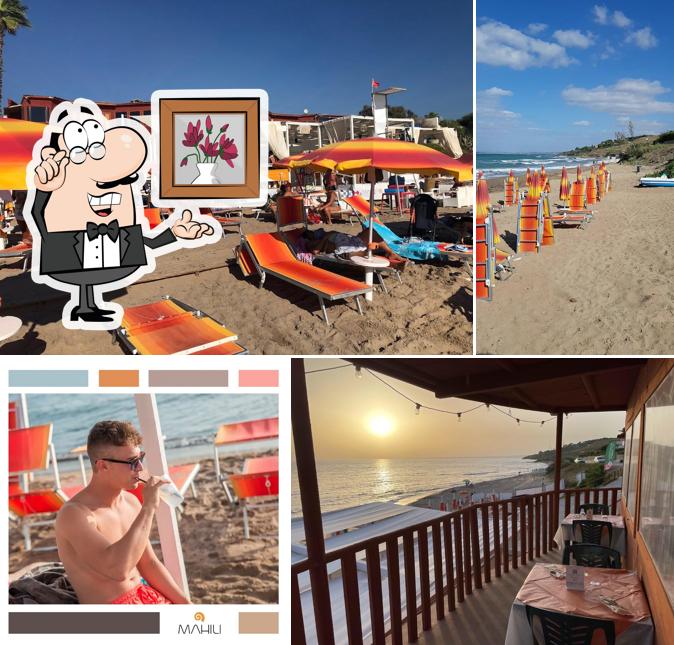 Dai un'occhiata agli interni di Mahili Beach Sciacca | Stabilimento Balneare | Pizzeria sul Mare