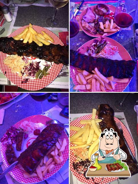 Costolette di maiale al America Graffiti