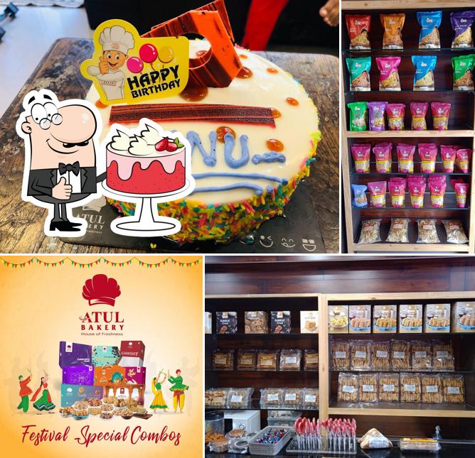 Red velvet cake at Atul Bakery Nirvana Shoppers Jahangirpura Surat