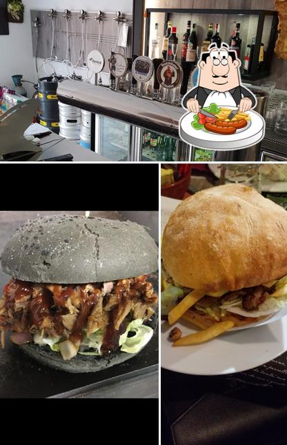 Panino con maiale stirato al Lion Pub