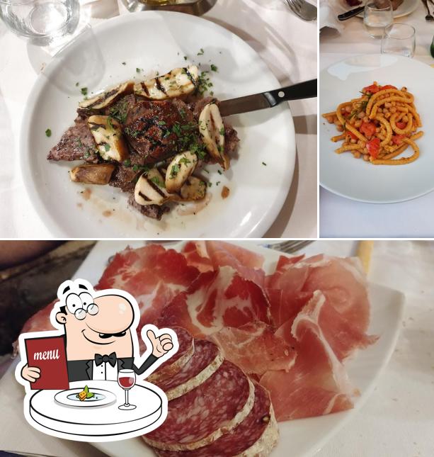 Platti al Ristorante Taverna La Fornarina