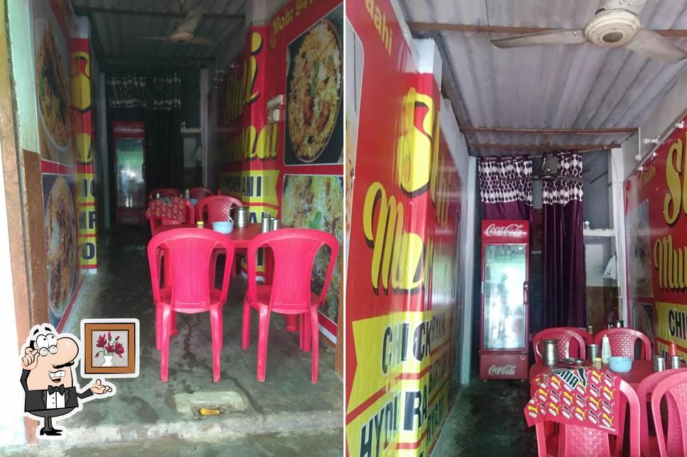 The interior of Saahi Muradabadi Biryani