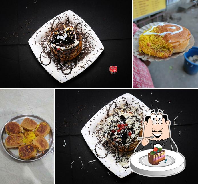 Chocolate cake at Shivbhole Dabeli