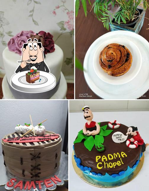 Chocolate cake at Simsar Bakery