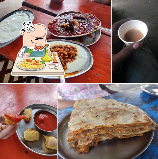 Food at Satluj Dhaba
