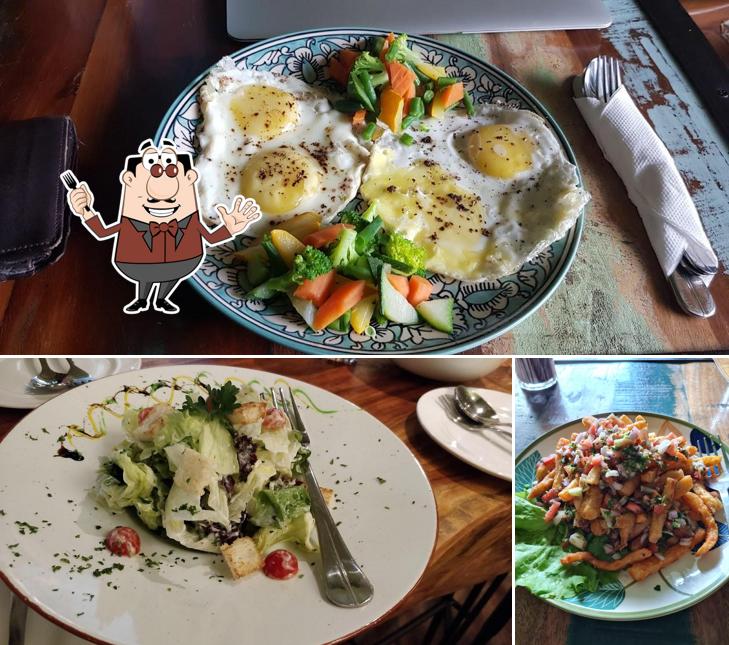 Meals at The Blue Parrot Cafe