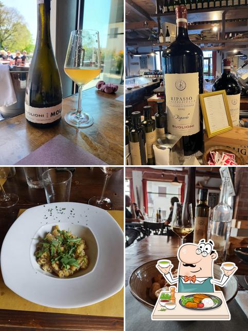 Platti al Enoteca del Bugiardo con wine shop Buglioni