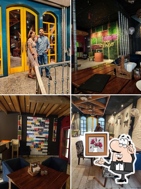 The interior of FLAME ‘N’ CHILLY