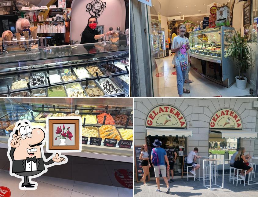 Siediti a un tavolo di Gelateria Santa Maria novella