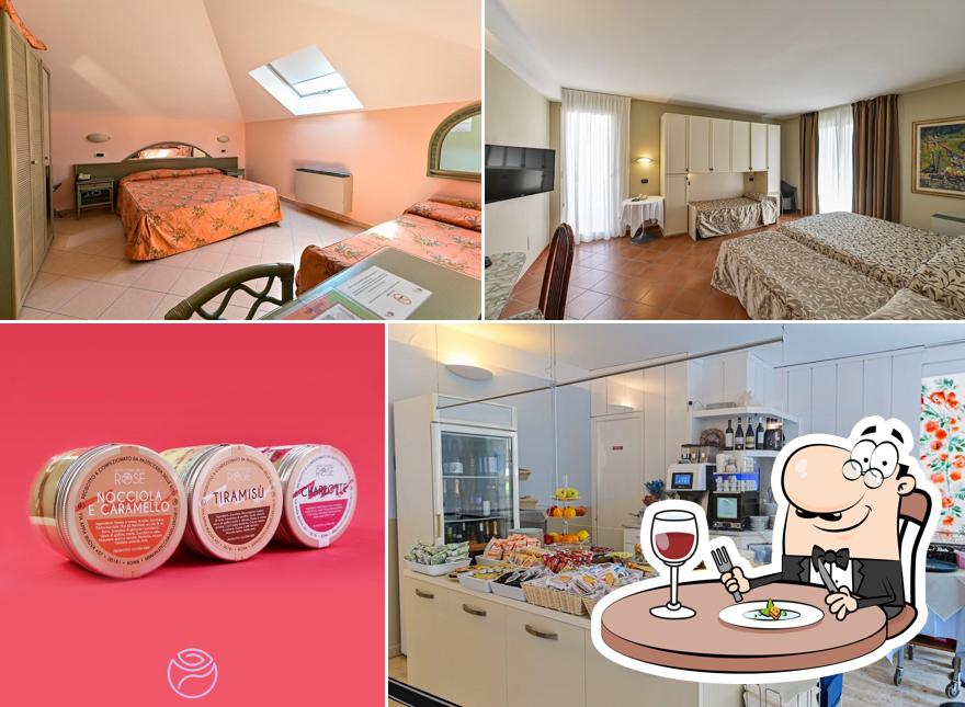 Cibo al Hotel delle Rose