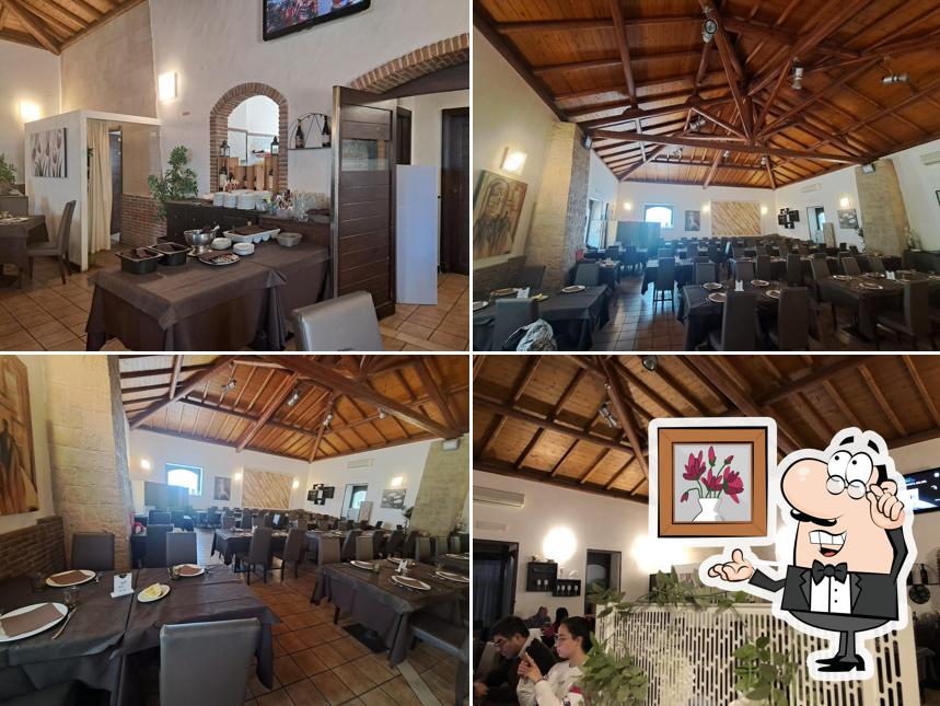 Gli interni di Il Rustico dei F.lli Conti Ristorante e Pizzeria