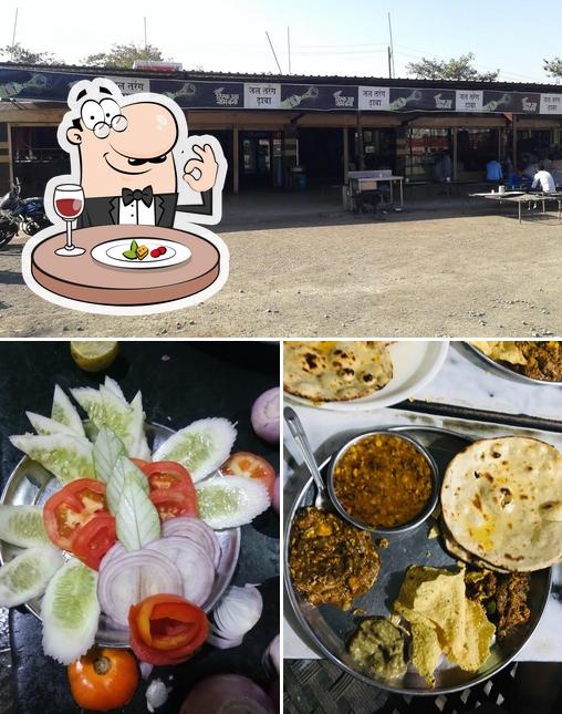 The photo of food and exterior at Jal Tarang Dhaba & Family Restaurant