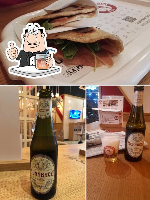 La immagine di bevanda e cittadini da La Piadineria