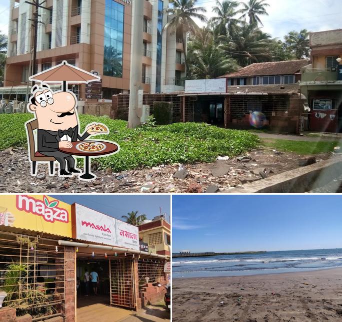 Enjoy the view outside Masala Kitchen Restaurant