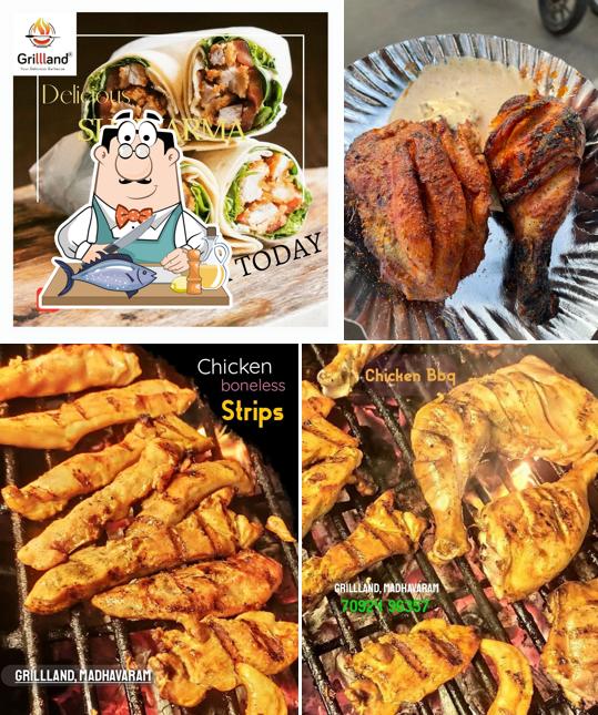 Grilled salmon at BENKAR BBQ RESTAURANT- MADHAVARAM