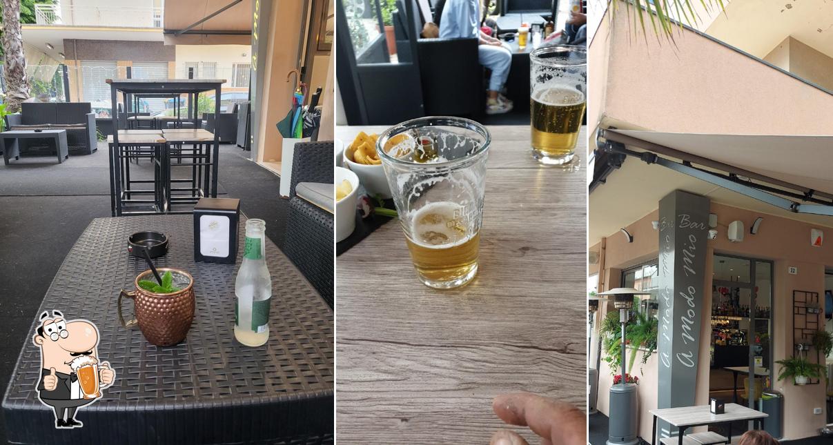Bar A Modo Mio serve un'ampia gamma di birre