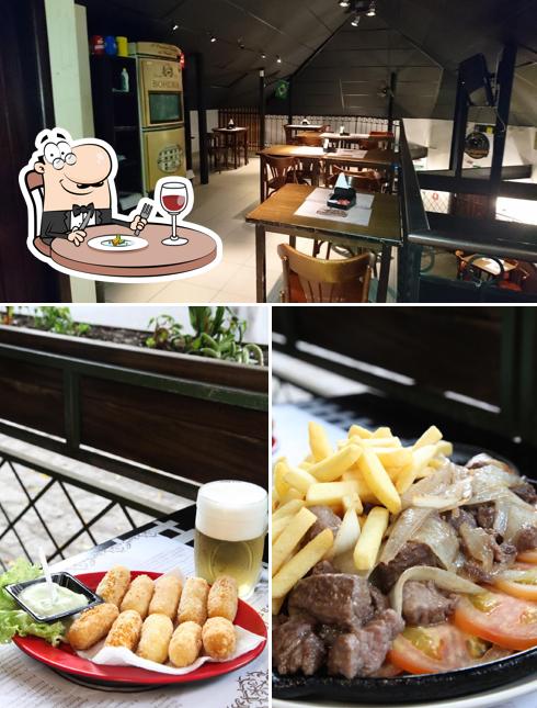 Comida em Bar Baroneza