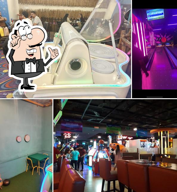 The interior of Hang Out