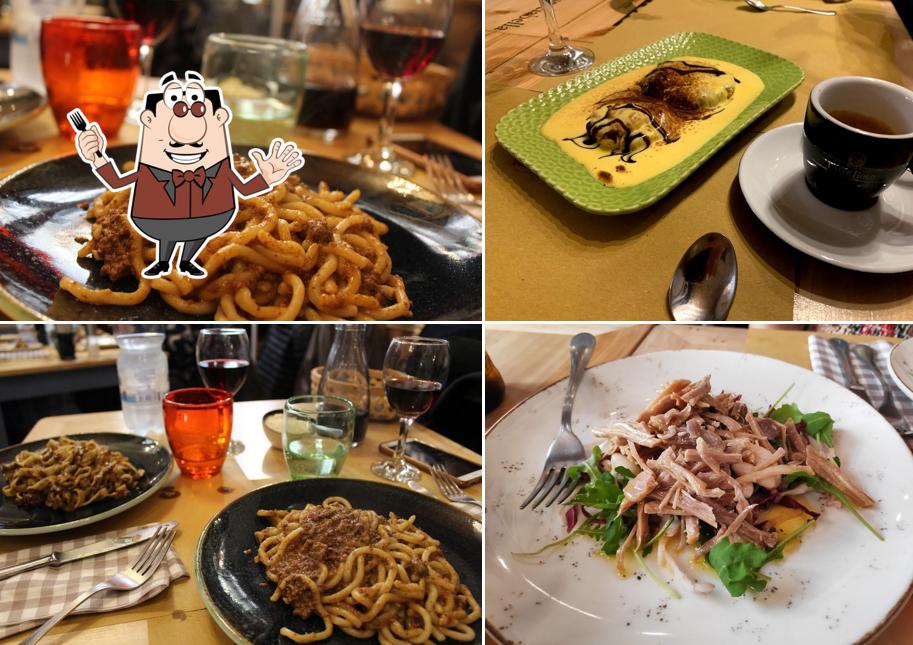 Platti al Osteria Il Carroccio