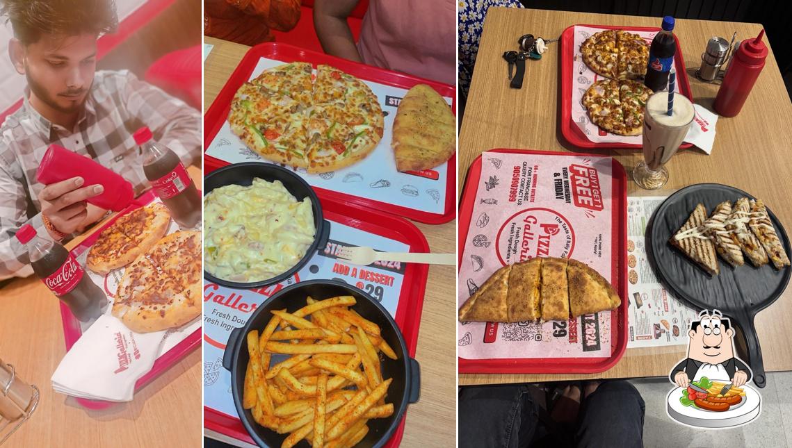 Food at Pizza Galleria Orai