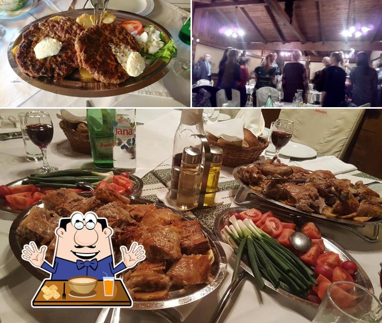 Dai un’occhiata alla immagine che mostra la cibo e bancone da bar di Restoran NK Trnje