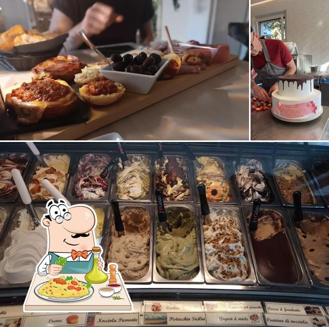 Cibo al Gelateria Caffetteria Castellana