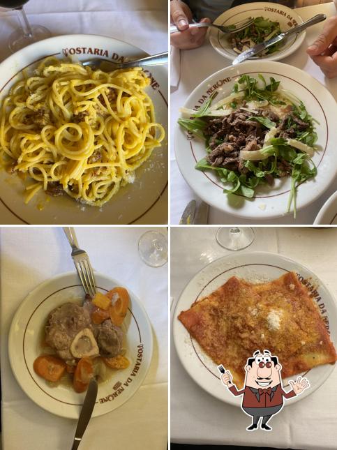 Cibo al Hostaria da Nerone