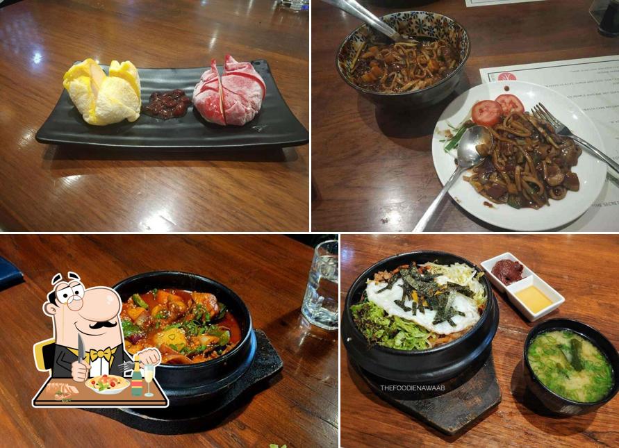 Food at Origami Japanese & Korean Restaurant