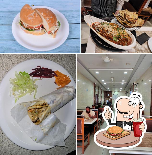 Order a burger at Arab Restaurant