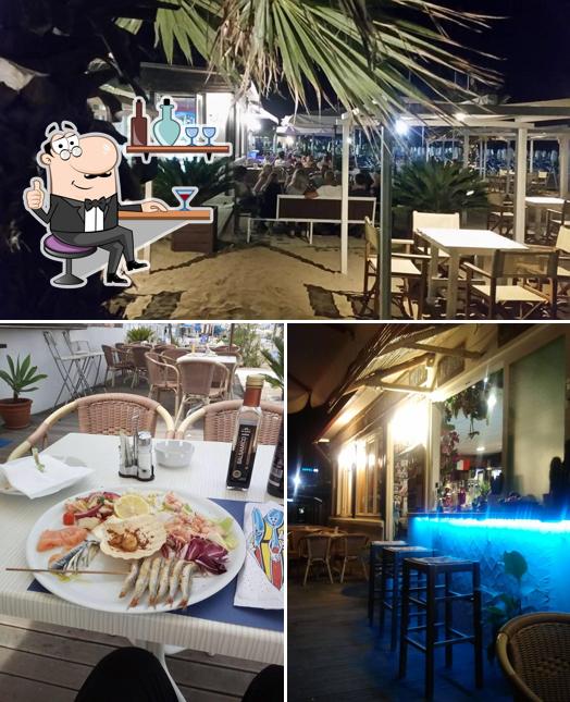 Gli interni di Bar Esedra " Cucina & Pizza "