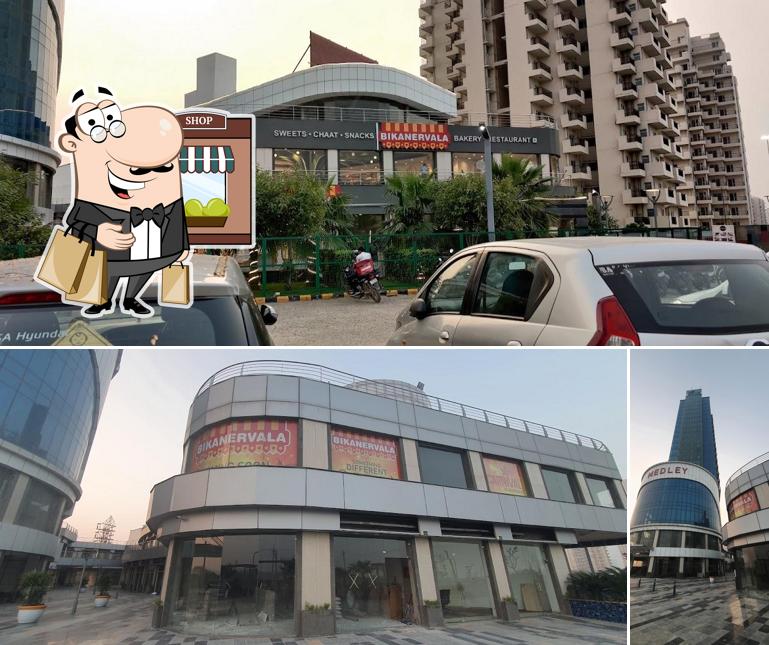 The exterior of Bikanervala Sector 99 Gurugram
