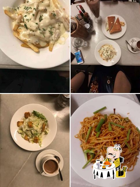 Food at Bombay Coffee House