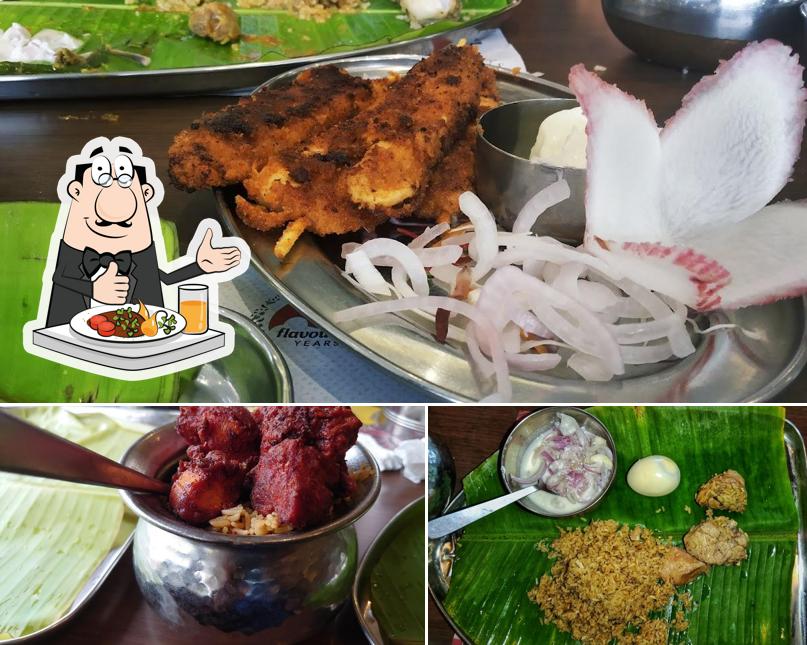 Food at Dindigul Thalappakatti