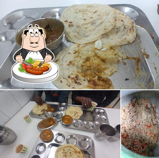 Food at Golden Malabar Hotel