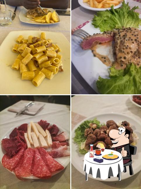 Piatto di formaggi al Locanda del castello