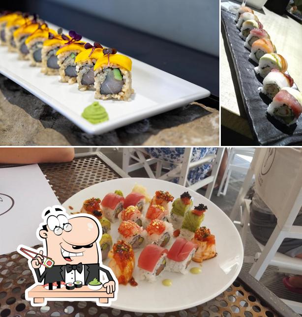 Prova le varie opzioni di sushi