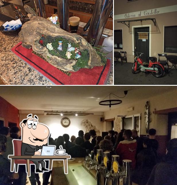 Siediti a un tavolo di Osteria "al Castello"
