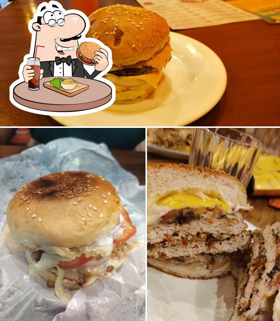 Get a burger at BURGER BAND