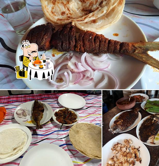 Food at Baby Chettans SeaFood Restaurant KRB