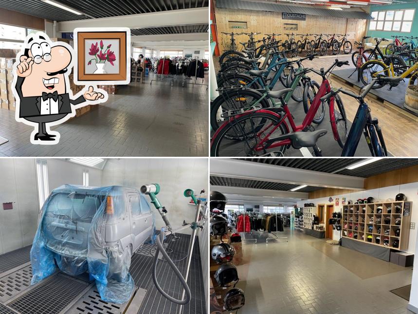Gli interni di Bruttin Frères SA / Auto - Moto - Vélo / Garage & Carrosserie