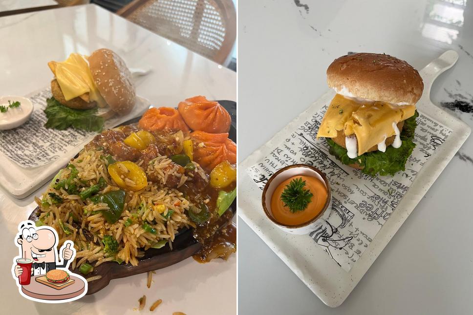Try out a burger at Cafe Diaries