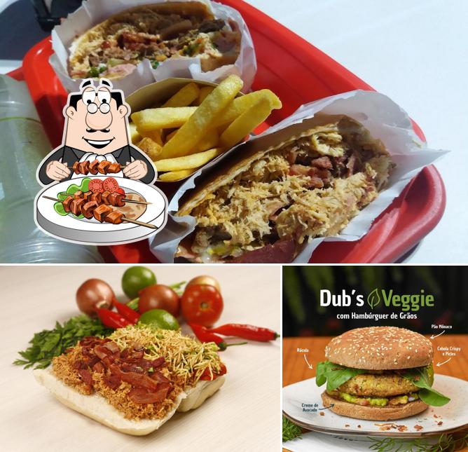 Platos en Dub´s Lanches