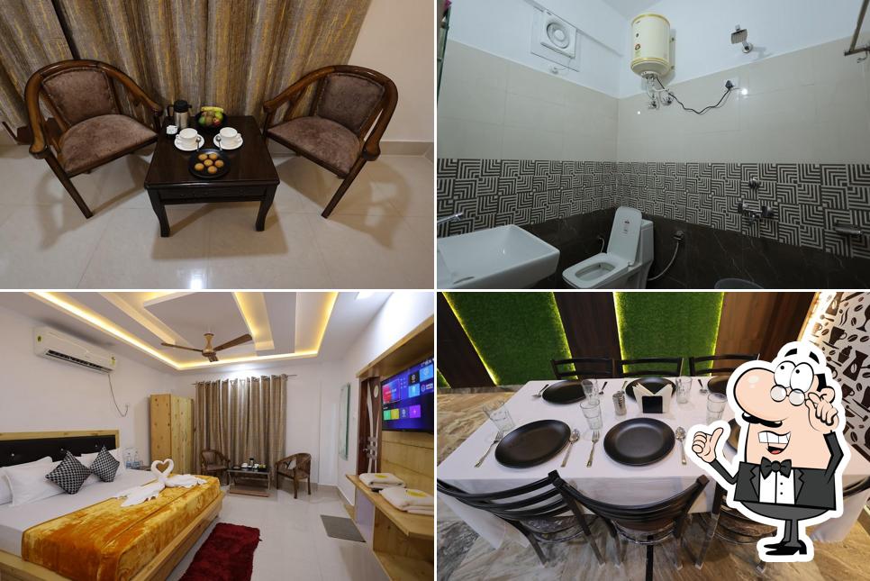 The interior of Hotel The Queen by Jal's